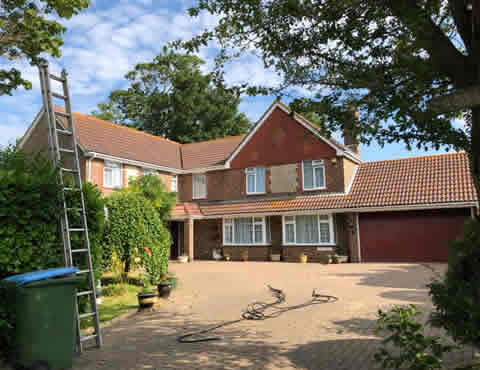roof cleaning East Sussex